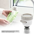 thumbnail image 4 of Greensen 360 Degree Rotatable Kitchen Faucet Spray Head Tap Filter Nozzle 3 Modes Adjustment, 4 of 8