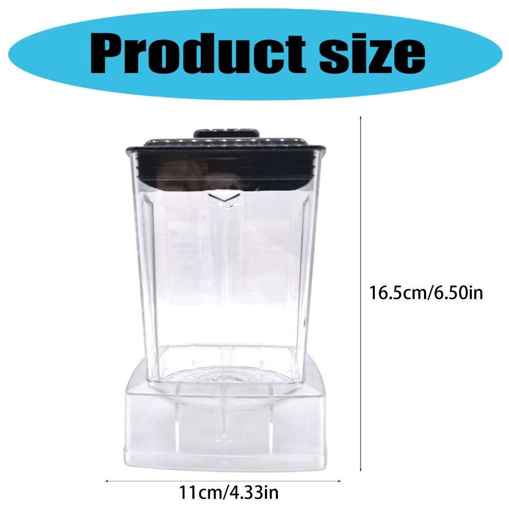 GENEMA Blender Cup Heat Resistant Grinder For Nut Crushing Soup Mixing Kitchen Gadget