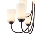 thumbnail image 3 of 9809-RBZ Millennium Lighting Ivey Lake - 9 Light Chandelier-23.25 Inch Tall and 25.25 Inch Wide     -Traditional Installation, 3 of 8