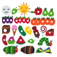 thumbnail image 2 of JUNWELL Educational Toys Hungry Caterpillar Toy Hungry Caterpillar Performance Props Interactive Teaching, 2 of 10