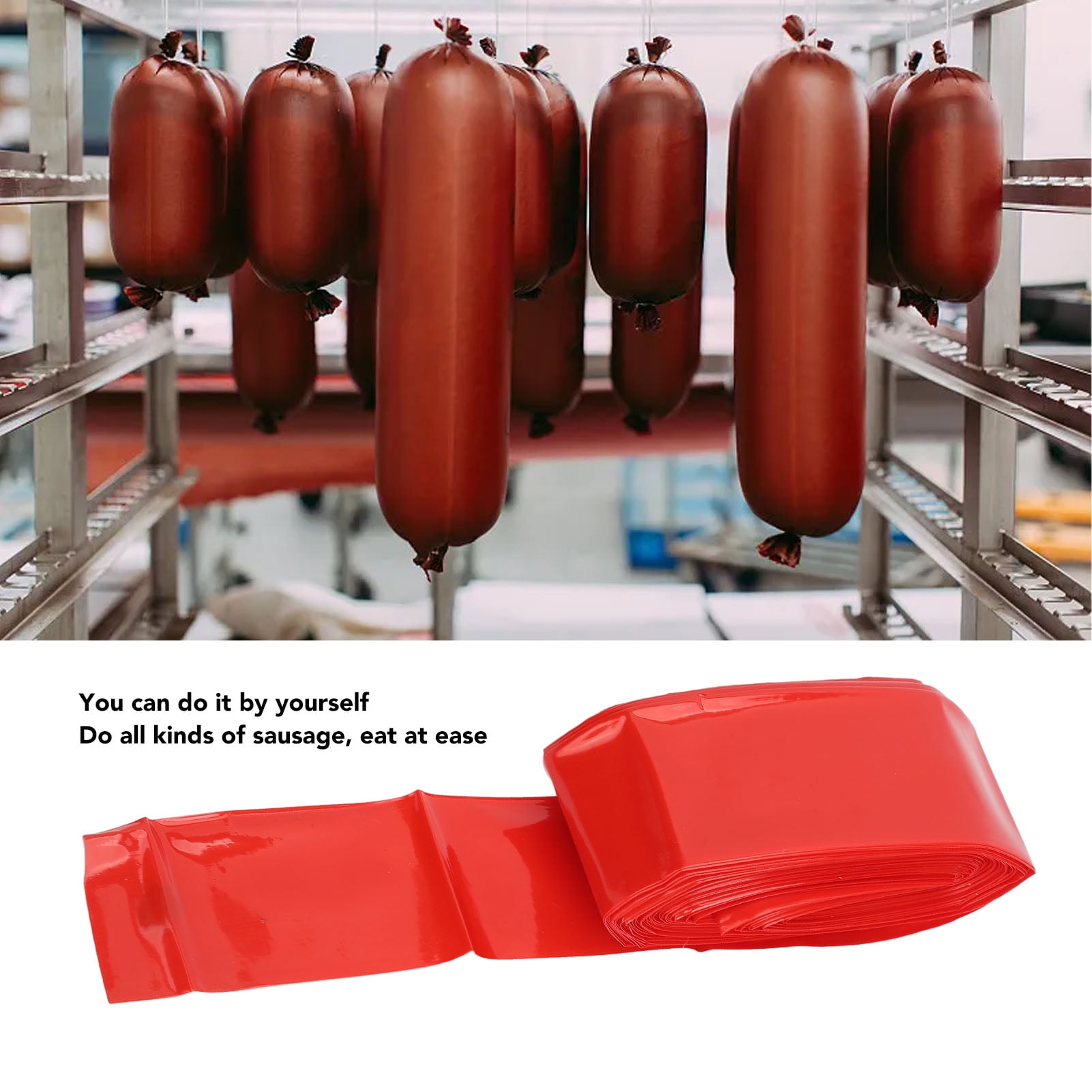 Plastic sausage casing deals