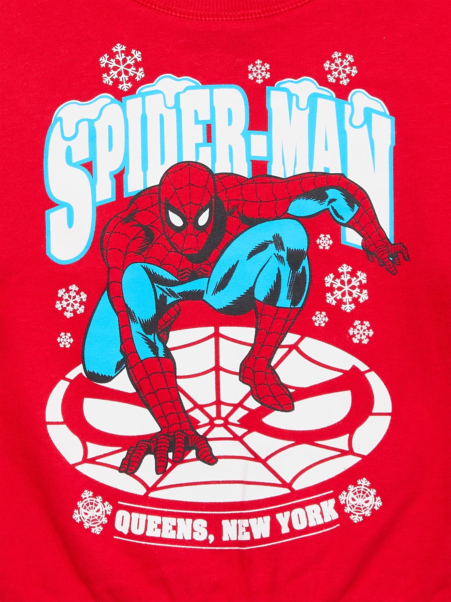Spider-Man Toddler Boy Holiday Crewneck Sweatshirt, Sizes 12M-5T