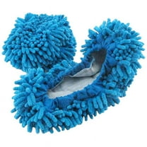 Ausyst Cleaning Supplies Single Chenille Mop Wipe Slippers Shoes Lazy Shoe Mop Caps Set Home & Kitchen Clearance Items