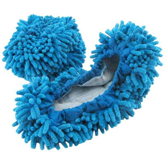 Ausyst Cleaning Supplies Single Chenille Mop Wipe Slippers Shoes Lazy Shoe Mop Caps Set Home & Kitchen Clearance Items
