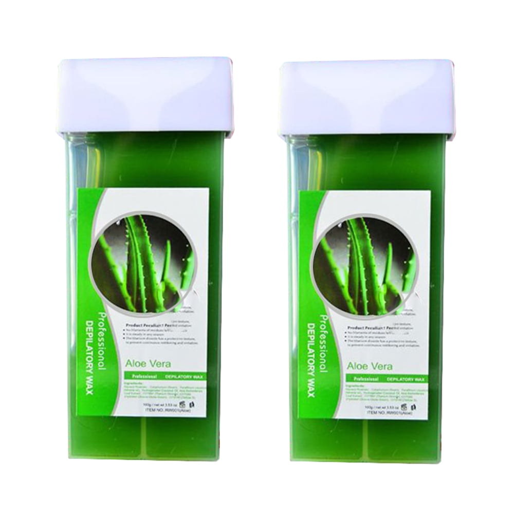 iMeshbean 2 Pcs Roll On Wax for Wax Heater Roller Depilatory Roll on