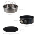 thumbnail image 3 of 3Pcs Accessory for Instant Pot Air Fryer Accessories Cooking Utensil for Kitchen, 3 of 7