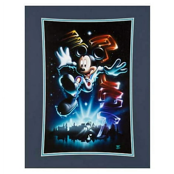Disney Artist Print Noah The 21st Century Begins Epcot 30th Anniversary