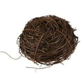 thumbnail image 2 of 2X Handmade Vine Bird Nest Home Nature Craft Holiday for Photo Garden Decor, 2 of 8