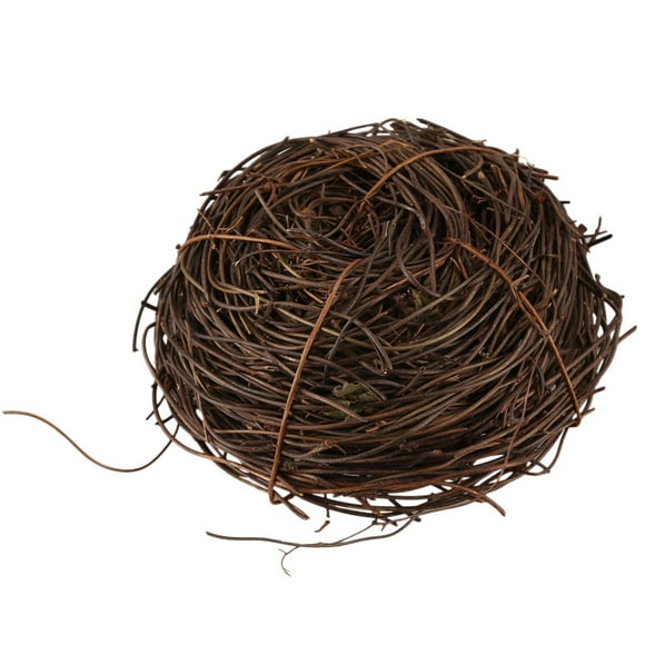 8X Handmade Vine Twig Bird Nest Home Nature Craft Holiday for Photo Garden Decor