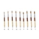 thumbnail image 4 of Guardurnaity Cepillos para uñas Arte de uñas Cabeza redonda Kolinsky Gel Profesional Oval Crimped Shape Home Salon Suministros para polvo acrílico Juegos de manicura tipo 12 Guardurnaity CE011815-03B, 4 of 6