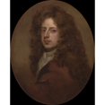 thumbnail image 2 of Sir Godfrey Kneller 20x24 Black Ornate Framed Double Matted Museum Art Print Titled: Self-Portrait, 2 of 5