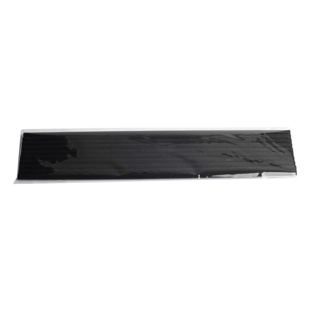 Juego de 10 varillas difusoras de varillas de fibra de 11,81 pulgadas de largo para aceites esenciales y fragancias. Negro 05 cm x 30 cm