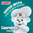 thumbnail image 3 of Bimbo Cuernitos Plain Croissants, 8 packs, Croissants, 14.08 oz Multipack, 3 of 8