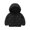 Black, variant on Baby Boys Girls Winter Coats Toddler Bear Hoods Down Jacket Infant Kids Light Puffer Padded Outwear Coat,12 Years