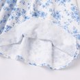 thumbnail image 4 of IBTOM CASTLE Girl Summer Smocked Dress Teen Graduation School Prom Frock Tween Wedding First Communion Junior Homecoming Dress White, 4 of 7