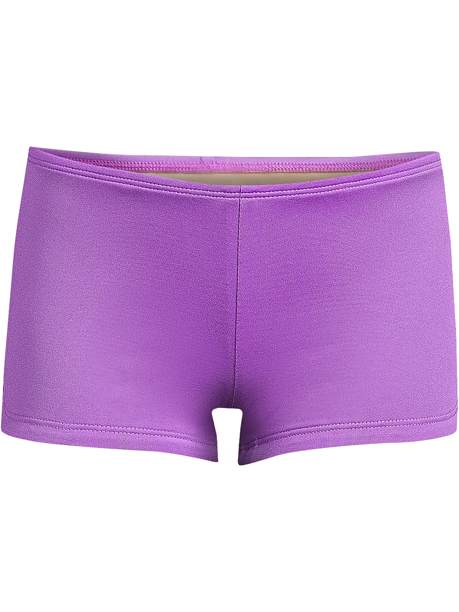 Lands' End Girls Slim Boyshort Swim Bottoms