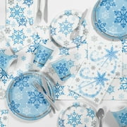 Snow Princess Birthday Party Supplies Kit