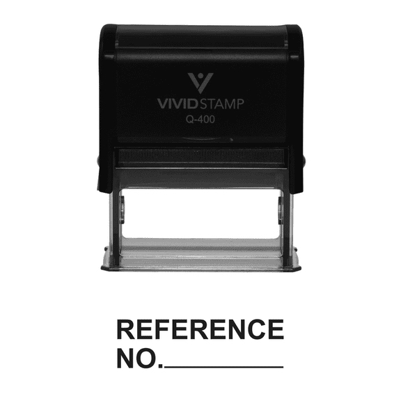 Vivid Stamp REDEEMED Self Inking Rubber Stamp (Black Ink) - X-Large