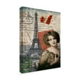 thumbnail image 2 of Trademark Fine Art 'Femme Paris IV' Canvas Art by Sandy Lloyd, 2 of 4