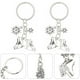 thumbnail image 5 of 2 llaveros colgantes con forma de patines de hielo para bolsos, decoraciones delicadas., 5 of 6