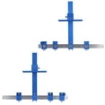 thumbnail image 4 of Guía de perforación WALFRONT para gabinetes, guía de perforación, plantilla para herrajes, tirador de cajón, herramienta para colocar pasadores de madera, plantilla para herrajes, 4 of 8