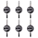 thumbnail image 3 of Accesorios de ropa para hacer tú mismo, 200 piezas de clavos decorativos con forma de cabeza de hongo, clavos con forma de cabeza de hongo, funcionalidad inteligente, 3 of 14