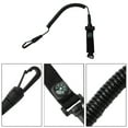 thumbnail image 4 of Canoe Boat Kayak Paddle Oar Anti-stripping Rope Strap With Mini Compass Black, 4 of 8