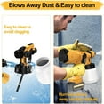 thumbnail image 4 of Paint Sprayer,Cordless Electric Paint Sprayer,Equipped with Adjustable Spray Width knob,Paint Sprayers for House Painting for Furniture,Walls, Doors, Fences,Floors (Yellow), 4 of 7
