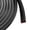 Gloss Black-Size3/16"(Fit 5/32"~7/32"), L20', variant on Rubber Edge Trim Sadhesive 1/16" U Fit From 0 To 5/64" Protector For Sheet Metal Parts Car Doors Length 100ft Black Color