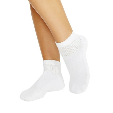 Hanes cushioned womens ankle athletic socks 10 pack
