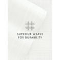 thumbnail image 5 of Comfort Canopy - 4 Piece Gray Thatch Patterned Microfiber Bed Sheets for Full Size Bedding, 5 of 11
