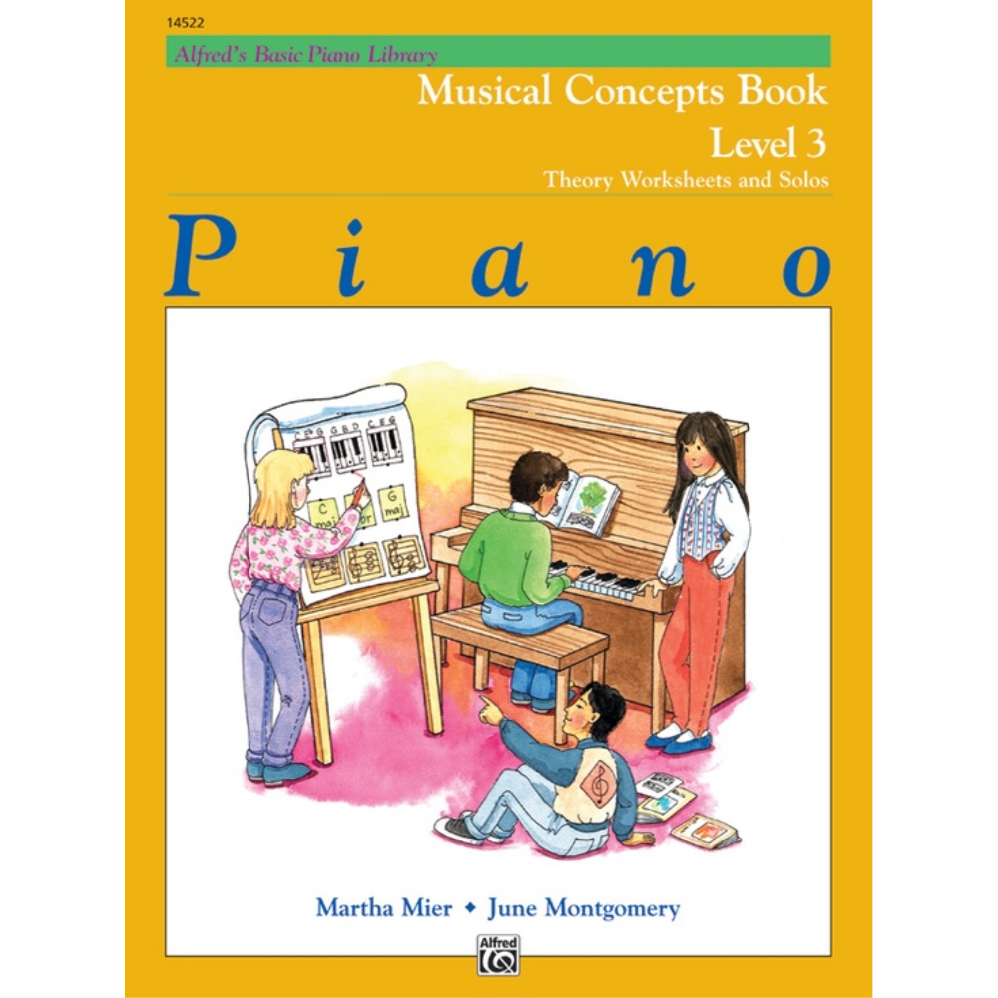 Alfred's Basic Piano Library Musical Concepts Book 3 Theory