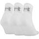 thumbnail image 1 of Calcetines Under Armour Training Cotton Quarter White (3 pares), 1 of 6
