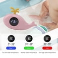 thumbnail image 5 of Riousery Baby Bath Thermometer Digital Cartoon Cute Whale Water Temperature Measurement, Pink, 5 of 9