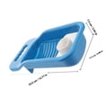 thumbnail image 4 of AURARMLET 1Pack Practical Laundry Board Blue PP Hand Washing Equipment, 4 of 5
