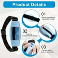 thumbnail image 7 of AMQTSLM Insulin Pump Belt, No-Bounce Insulin Pump Holder for Diabetic T1D, Adjustable Diabetic Band Accessories, Diabetic Supplies, Blue, 7 of 7