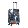 thumbnail image 3 of Daiia Halloween Luggage Cover, Thickened Washable Travel Luggage Covers, Elastic Unique Baggage Covers for 18-20 inch Luggage-X-Large, 3 of 9