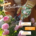 thumbnail image 3 of HANDLANDY Womens Garden Gloves, Breathable Utility Working Gloves for Yardwork, Drivers, Mechanics, Construction, Light work, 3 of 7