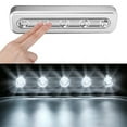 thumbnail image 4 of Grofry Long Bar Light LED Lamp Super Bright Touch-Operated Battery Powered LED Cabinet Light with Adhesive Pad, 4 of 8