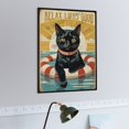 thumbnail image 3 of The Beach Is Calling I Must Go Black Cat 500 Piece Jigsaw Puzzle for Adults Challenging Puzzle Perfect for Game Nights Black Cat Lovers Gifts Beach Themed Decor, 3 of 6