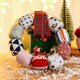 thumbnail image 5 of Cateissary Guirnalda colgante para puerta de Navidad, decoración de moda, adorno de lazo, accesorios de diseño de fiesta para el hogar, interior, oficina Kits de decoración para fiestas Cateissary HA069901-00, 5 of 6