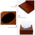 thumbnail image 2 of Eco-friendly Tissue Box Living Room Storage Square Boxes Case Heart Shaped Child Creative Napkin Container Bracket Wood, 2 of 6