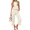 Apricot, variant on Women's 2 Piece Outfits Summer Sleeveless Wide Leg Capris Tracksuits Casual Cotrast Colors Lounge Sets
