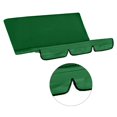 thumbnail image 2 of pitrice Garden Swing Seat Cover Patio Cushion Protection Chair Cushion Bench Covers Protector Guard Wrap Garden Dark Green, 2 of 8