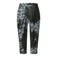 thumbnail image 4 of B91xZ Womens Leggings Tummy Control High Rise Ankle Knit Leggings,Black L, 4 of 5