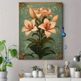 thumbnail image 4 of Qisvanset 12x16 Inch William Morris Lily Canvas Wall Art, Flower Market Bible Verse Trendy Home Wall Decor, 4 of 8