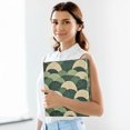 thumbnail image 6 of FORMRS 3 Ring Binder 1.5 inch with Pockets Set of 2 Clip Board 200 Sheets Capacity, Green Abstract Shapes, 6 of 8