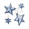 thumbnail image 2 of Women's Casual Sun, Moon & Stars Graphic Tee - Short Sleeve, Crew Neck, Stretchy , Machine Washable, 2 of 7