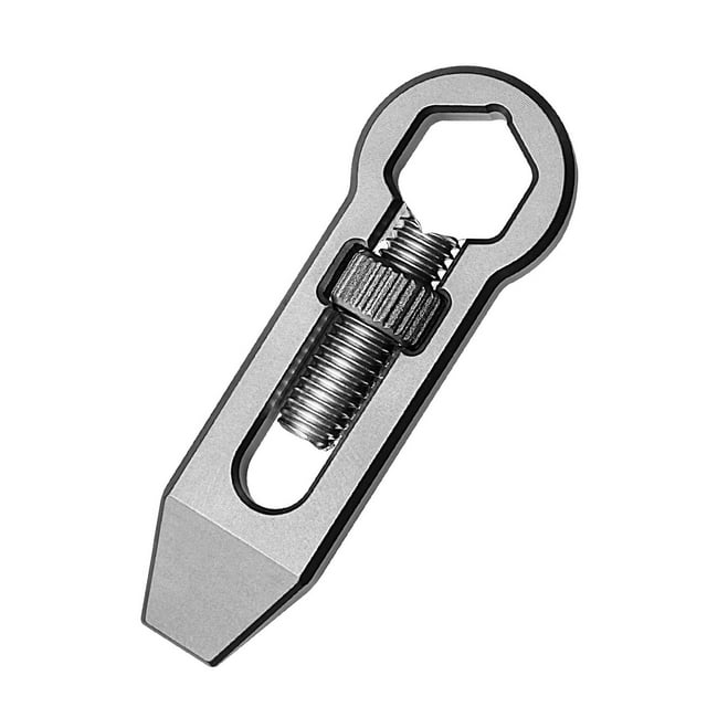 ziyahi Lightweight Titanium Alloy Pry Bar Tool For Men S Everyday Carry Allowing To Have On Hand Whenever