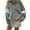Gray, variant on Women's Fashion Relaxed-Fit Hooded Pullover Sweatshirt- Long Sleeve Casual Loungewear Hoodie with Soft Comfort Fabric Orange